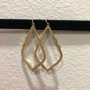 Gold Kendra Scott Hoops